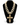 Divine Grace Pearl Cross Necklace- Gold