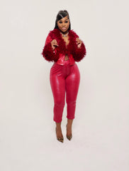 Rouge Ricci Fur Set