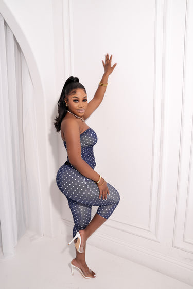 Midnight Muse Capri Set