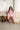 Pink Aura Drape Dress Pink M