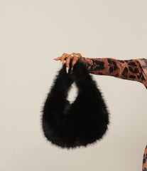 Mink Faux Fur Mini Bag
