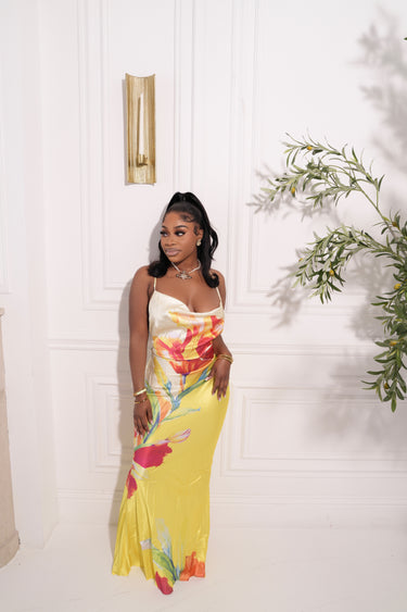 Golden Hour Muse Maxi Dress