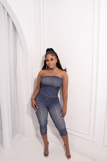 Midnight Muse Capri Set
