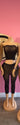 Second Skin Capri Set-BLACK
