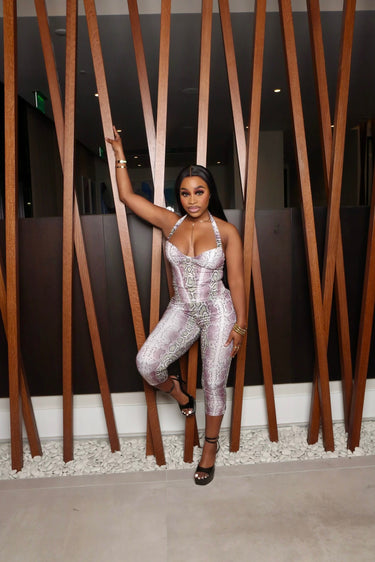 Venom Vixen Set Gray One size
