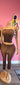 Second Skin Capri Set-BROWN