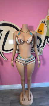Ocean Treasure Crochet Shorts Set