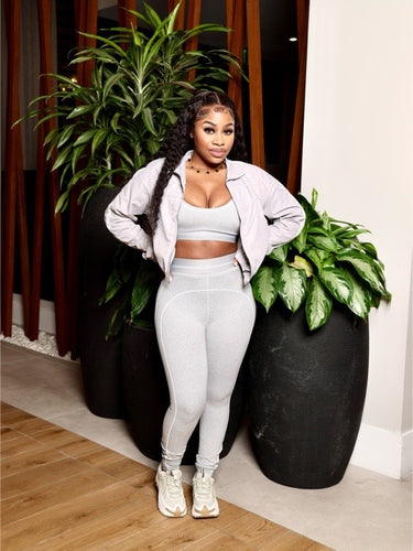 Off Duty Sculpt Active Set Grey