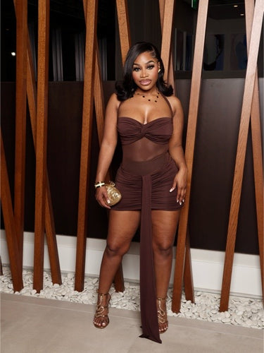 Soft Power Mesh Mini Brown
