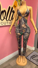 Untamed Desire Halter Jumpsuit