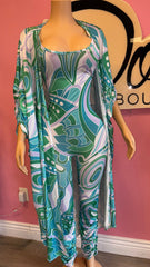 Serene Waves Two-Piece Set