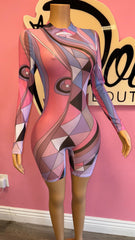 Abstract Vision Mesh Romper