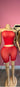 Barely There Biker Set-Red