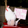 Feather Fantasy Stiletto White 8