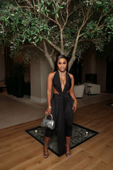 Goddess Wrap Jumpsuit