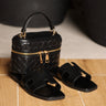 The Doll Vanity Bag Black