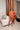 Rust Aura Drape Dress Orange L