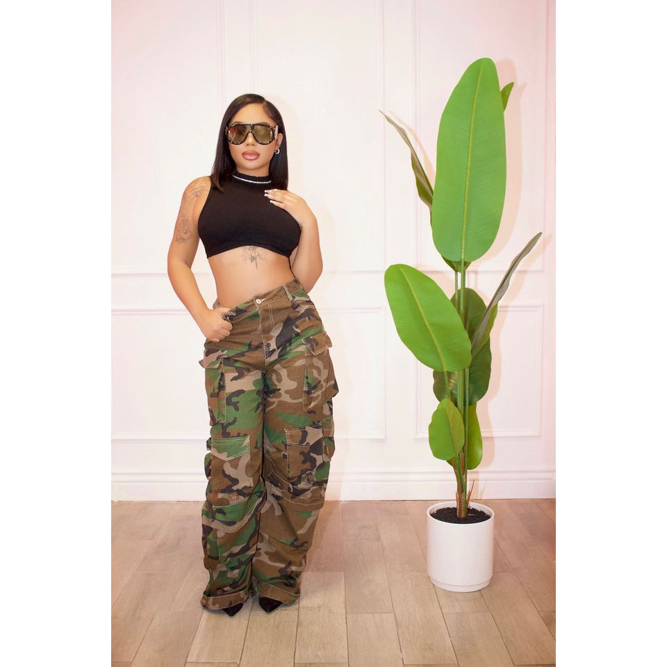 Camo Cargo Pants