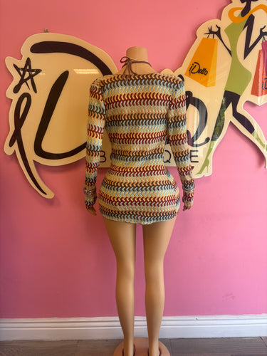 Ocean Treasure Crochet Dress Set