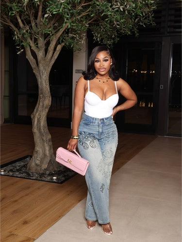 Saint Street Wide Leg Jeans
