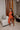 Rust Aura Drape Dress Orange M