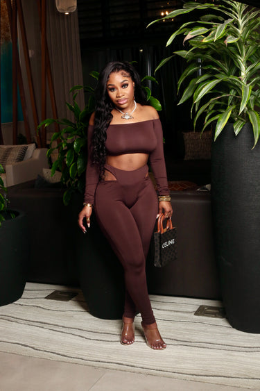 Soft Power Cutout Set Brown M