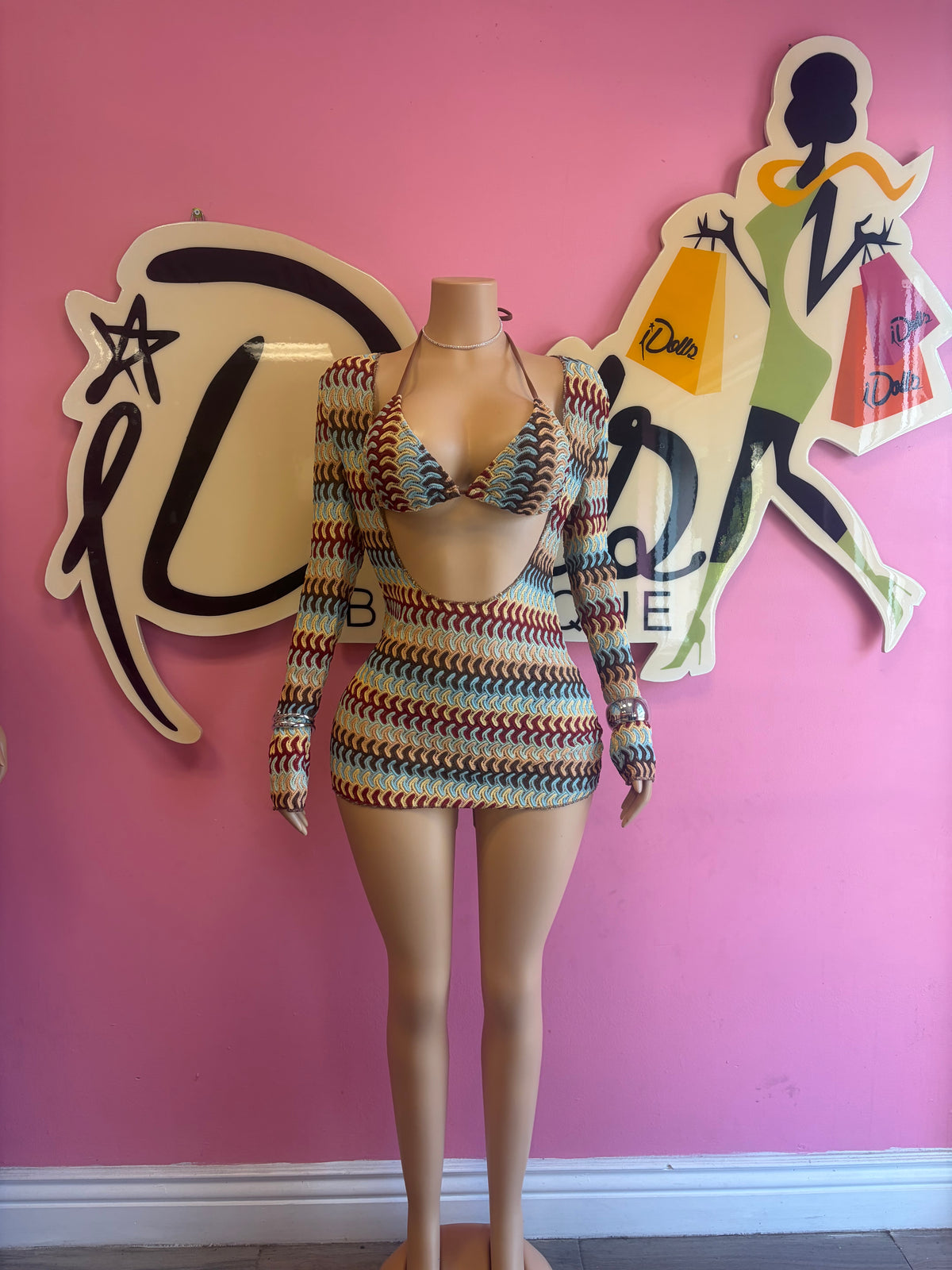 Ocean Treasure Crochet Dress Set