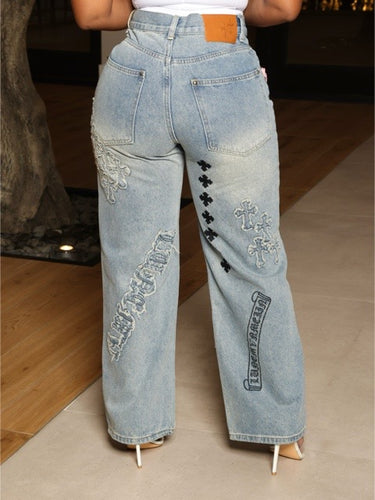 Saint Street Wide Leg Jeans