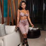 Wild Desire Biker Set Brown