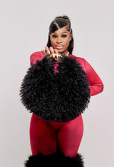 Muse Faux Fur Mini Bag