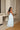 Goddess Drip Chain Maxi Dress Baby Blue M
