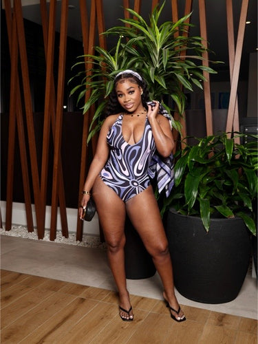 Midnight Muse One Piece Purple XL
