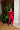 Snowfall Luxe Jumpsuit Red L