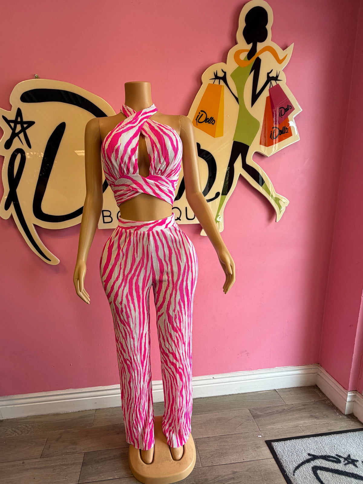 Pink Paradise Pant Set