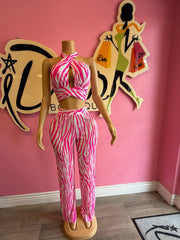 Pink Paradise Pant Set