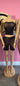 Barely There Biker Set-Black