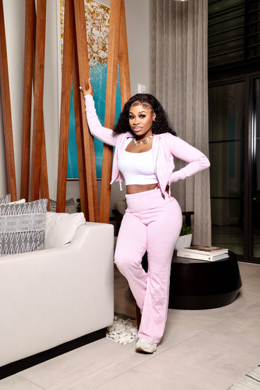 Cloud Nine Lounge Set Pink L