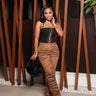 Boss Doll Lace-Up Corset Top Black L