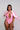 Pink Paradise Cutout One-Piece Swim Set