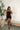 Double Take Mini Dress-Black