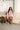 Pink Aura Drape Dress Pink L