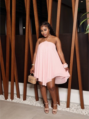 Blush Serenity Mini Dress