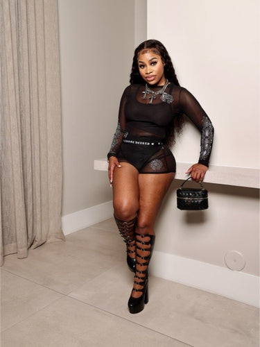 Midnight Icon Sheer Set
