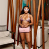 Velvet Tease Bikini Set Purple