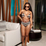Desert Heat Bikini Set Brown