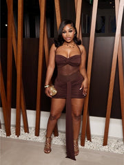 Soft Power Mesh Mini Brown