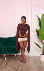 Goddess Draped Bodysuit
