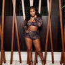 After Dark Mesh Set Black