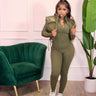 Olive Cargo Vest s