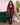 Crimson Luxe Croc Jacket